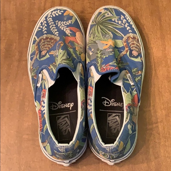 jungle book vans slip on
